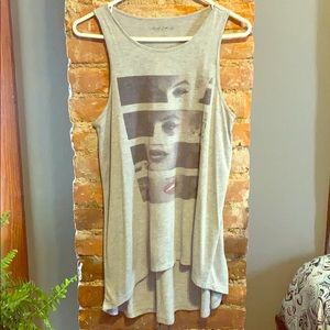 Tunic style tank top